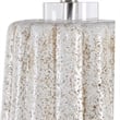Uttermost Pikes Ceramic Steel and Crystal Table Lamp in Brown and White