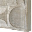 Uttermost Pickford Contemporary Fir Wood and MDF Wall Decor in Natural and Ivory