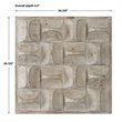 Uttermost Pickford Contemporary Fir Wood and MDF Wall Decor in Natural and Ivory