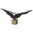 Uttermost Tranquility Cast Iron Abstract Sculpture in Brass and Bronze
