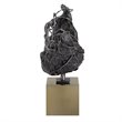 Uttermost Tranquility Cast Iron Abstract Sculpture in Brass and Bronze