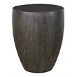 Uttermost Lark Farmhouse Style Minimalist Wooden End Table in Walnut