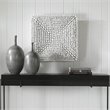 Uttermost Portside Contemporary Beech Wood and Fir Wall Panel in Matte White