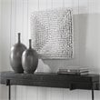 Uttermost Portside Contemporary Beech Wood and Fir Wall Panel in Matte White