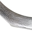 Uttermost Orbits Contemporary Aluminum Ring Sculptures in Nickel (Set of 2)