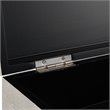 Uttermost Lalique Contemporary Wood Faux Shagreen Box in Brass/ Black/White