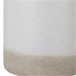 Uttermost Albany Handcrafted Farmhouse Ceramic and Iron Table Lamp in White