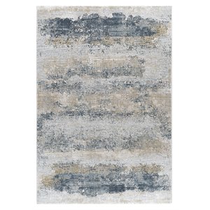 Uttermost Bremen 146x108&quot Modern Polyester Fabric Rug in Multi-Color