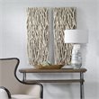 Uttermost Gathered Teak 49x19