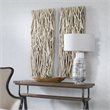 Uttermost Gathered Teak 49x19