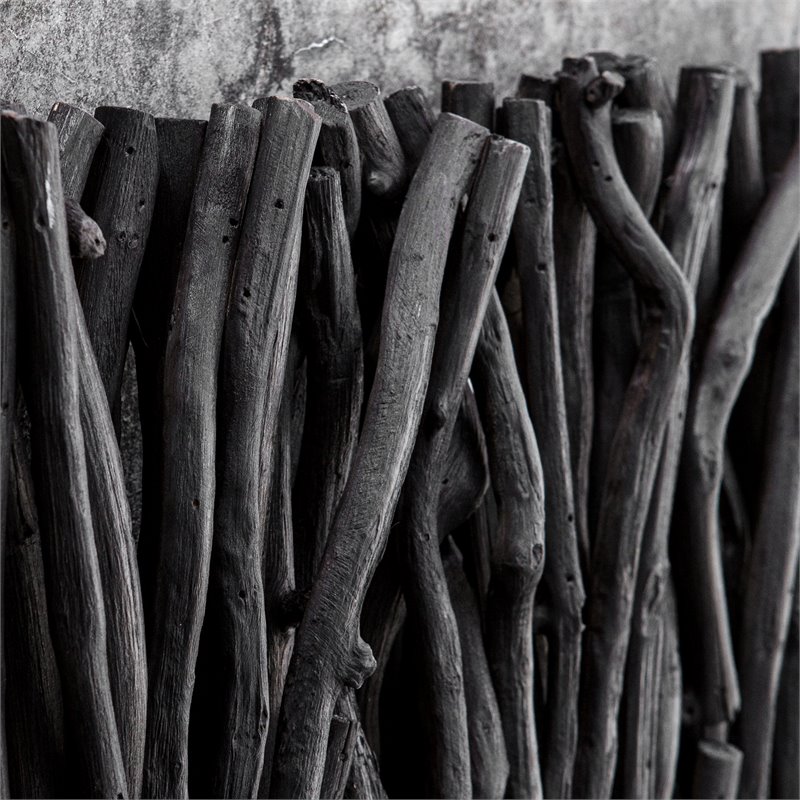 Uttermost Gathered Teak 49x19