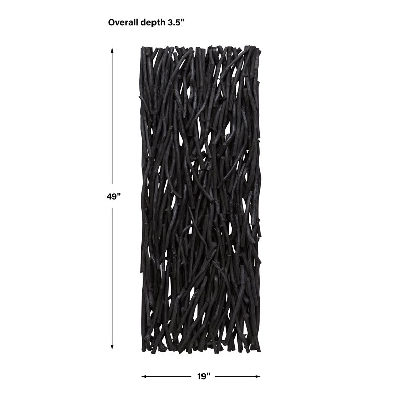 Uttermost Gathered Teak 49x19