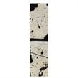 Uttermost Nouveau Contemporary Resin & Stone Sculpture in Natural White/Black