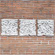 Uttermost Rio Coastal Teak Wood Wall Decor in White Washed Finish