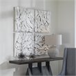 Uttermost Rio Coastal Teak Wood Wall Decor in White Washed Finish