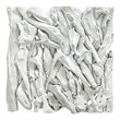 Uttermost Rio Coastal Teak Wood Wall Decor in White Washed Finish