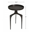 Uttermost Kenna Contemporary Aluminum Accent Table in Antique Bronze