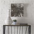 Uttermost Archive Organic Shape Contemporary Aluminum Wall Decor in Nickel