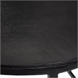 Uttermost Coreene Oval Iron Metal and Aluminum Coffee Table in Aged Black