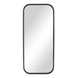 Uttermost Concord Tall Iron Metal and MDF Mirror in Classic Satin Black