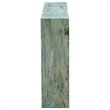 Uttermost Teo Coastal Solid Wood Console Table in Caribbean Blue-Green