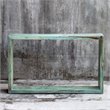 Uttermost Teo Coastal Solid Wood Console Table in Caribbean Blue-Green