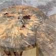 Uttermost Nadette Tamarind Wood Nesting Tables in Natural (Set of 2)