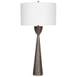 Uttermost Waller Handcrafted Steel and Cast Aluminum Table Lamp in White