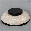 Uttermost Rastia Transitional Resin and Coral Terrazzo Bowl in Beige/Black