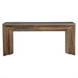 Uttermost Vail Reclaimed Wood and Concrete Console Table in Gray