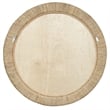 Uttermost Mariner Round Natural Woven Banana and Rattan Mirror in Natural