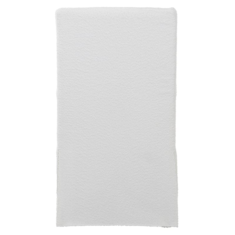 Uttermost Coley Contemporary Style Wood and Fabric Armless Chair in White