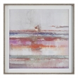 Uttermost Torrent Linen and Wood Abstract Art Framed Print in Multi-Color