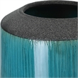 Uttermost Maui Contemporary Ceramic Vases in Blue Finish (Set of 2)