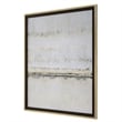 Uttermost Gilded Horizon Wood Paper and Glass Print in Black/Brown/Gold/Gray