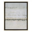 Uttermost Gilded Horizon Wood Paper and Glass Print in Black/Brown/Gold/Gray
