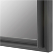 Uttermost Spurgeon Square Transitional MDF and Metal Window Mirror in Black