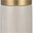 Uttermost Adelia Contemporary Metal Ceramic Fabric Table Lamp in Brass/Gold