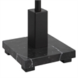 Uttermost Pilot Contemporary Metal and Marble Buffet Lamp in Black