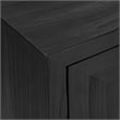 Uttermost Aiken Fir Wood and Steel Geometric Cabinet in Woodtone Brown