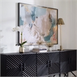 Uttermost Perfect Storm Pine Wood and Paper Print in Multi-Color