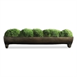 Uttermost Canal Aluminum and Foam Small Centerpiece in Bronze/Green