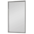 Uttermost Simple Design Contemporary Stainless Steel Mirror in Gray