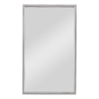 Uttermost Simple Design Contemporary Stainless Steel Mirror in Gray
