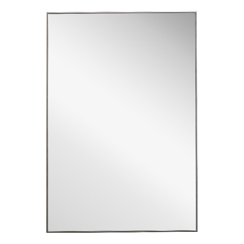 Uttermost Contemporary Polystyrene Plastic and MDF Mirror in Silver