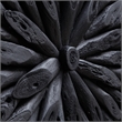 Uttermost Bahama Handcrafted Contemporary Wood Wall Decor in Rustic Black