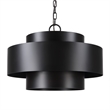 Uttermost Youngstown 4-Light Transitional Steel Metal Pendant in Dark Bronze