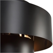 Uttermost Youngstown 4-Light Transitional Steel Metal Pendant in Dark Bronze
