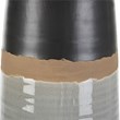 Uttermost Coen Coastal Fabric & Ceramic Lamp in Light Gray and Brown