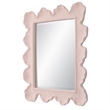 Uttermost Sea Coastal Resin and MDF Mirror in Pink and Clear